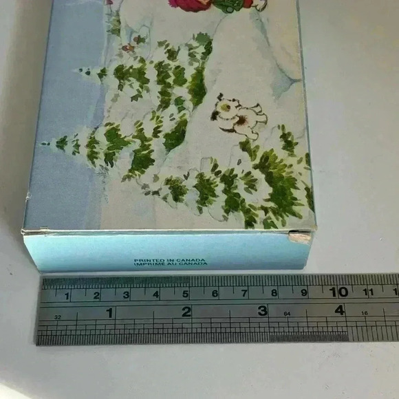 Vintage 70s Avon Canada Winter  Wonderland winter scene scented soaps - Picture 7 of 7